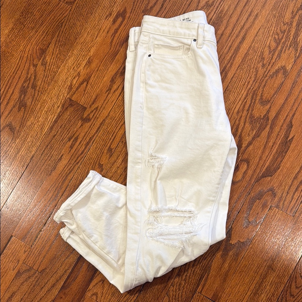 A.n.a White Distressed Jeans